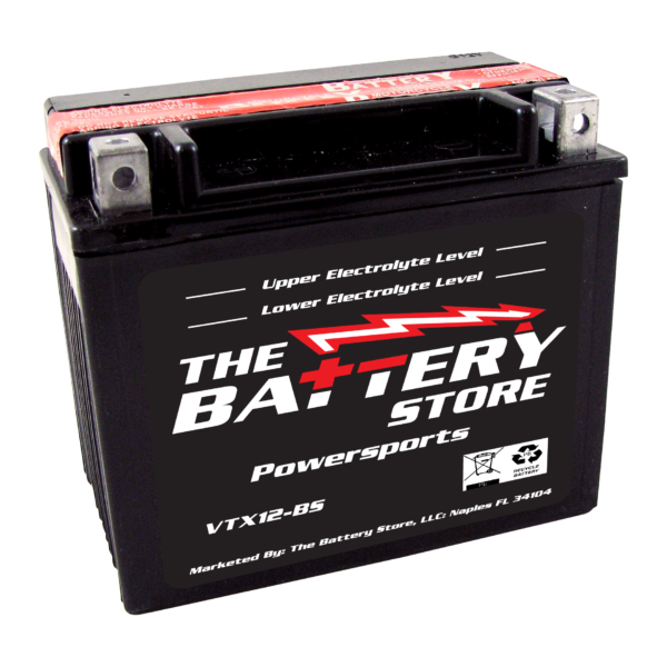 VTX12-BS, Palm, AGM Powersports Battery, 12 Month Warranty, 90 Day Free  Replacement - Palm battery