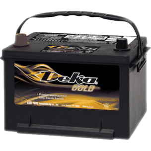 658MF, Deka Automobile Battery, Group 58, 580 CCA, 725 CA